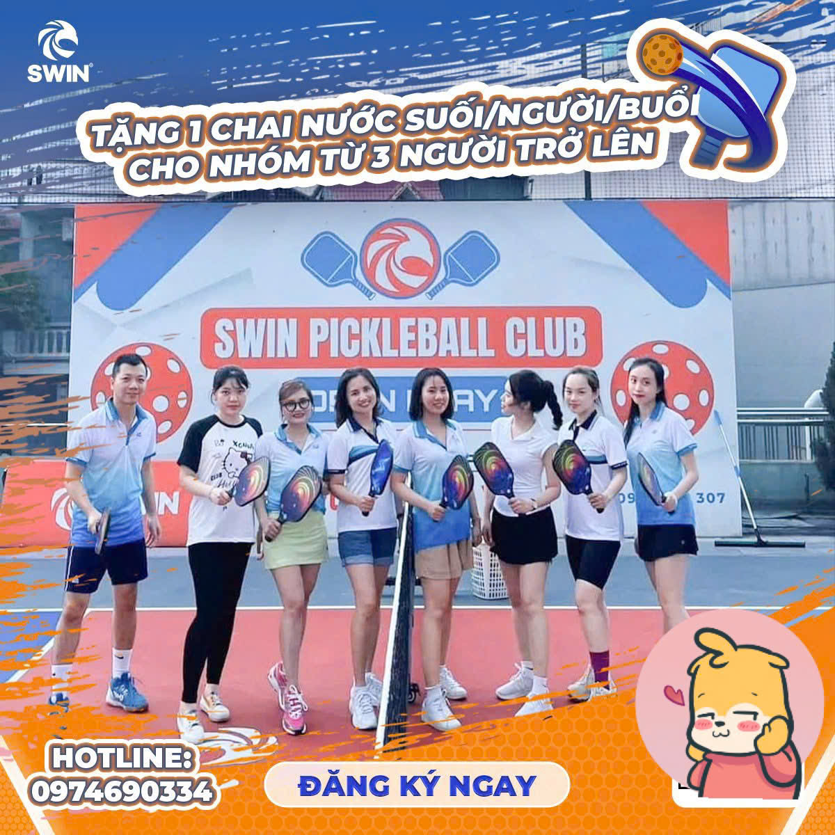 khóa học Pickleball tại Hà Nội