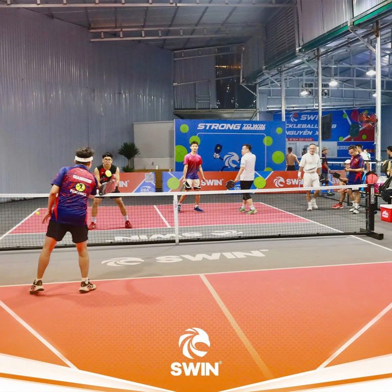 sân pickleball swin 286 Nguyễn Xiển